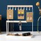 150 Pieces Earring Cards Necklace Display Cards with Bags,150 Earring Display Cards, 150 Pcs Self-Seal Bags, Kraft Paper Tags for DIY Ear Studs(Brown)